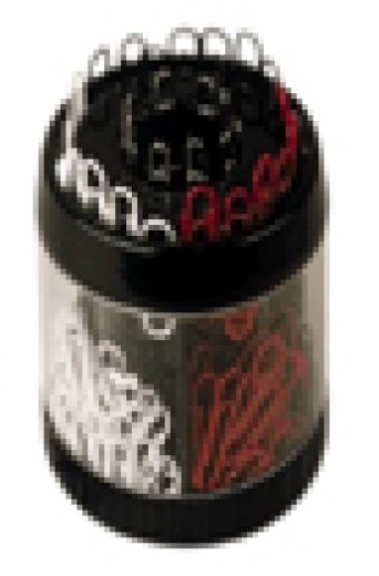 4 Fach B�roklammernspender magnetisch rund farbig