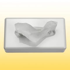 Spender f�r Kosmetikt�cher - wei�